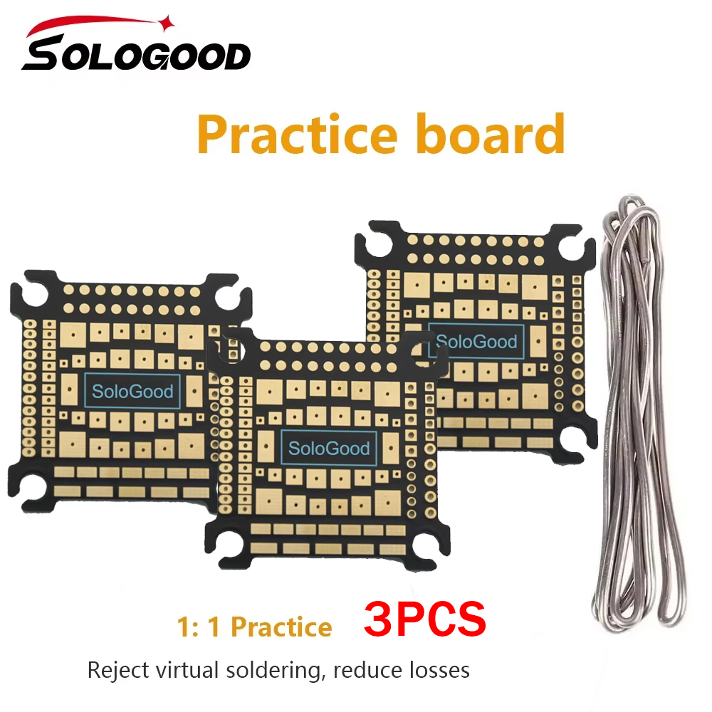 Fpv Drone Bag - SoloGood Soldering Practice Board 30.5*30.5mm 1:1