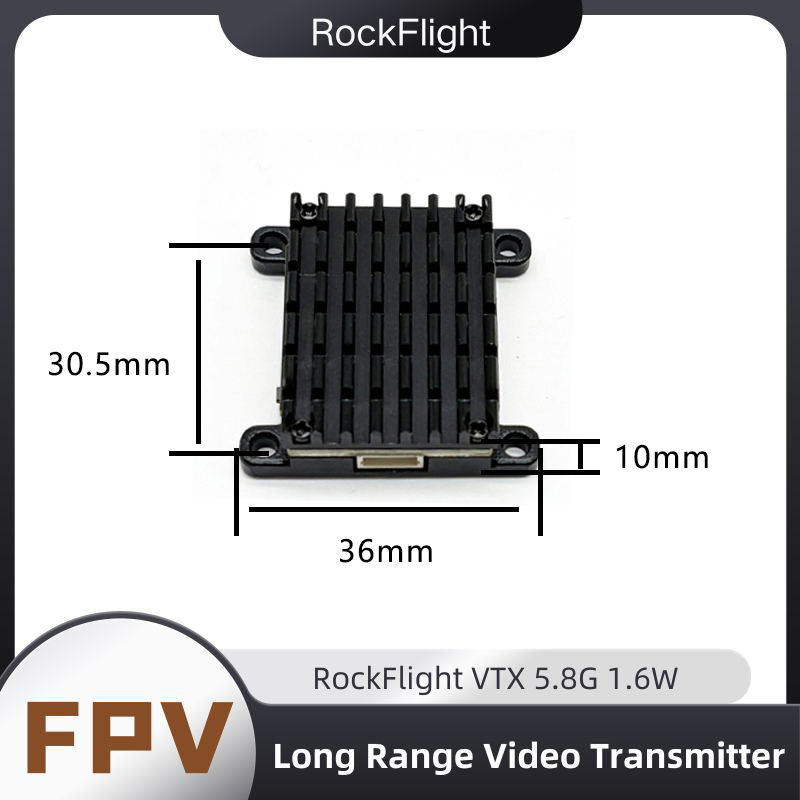 RockFlight TX663 VTX 5.8G 48CH - Fpv Drone Receiver 评论和价格
