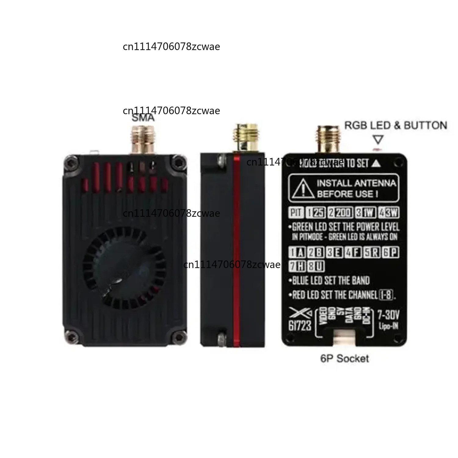 FPV Video Transmitter 5.8G 3W  - Fpv Drone Transmitter 评论和价格