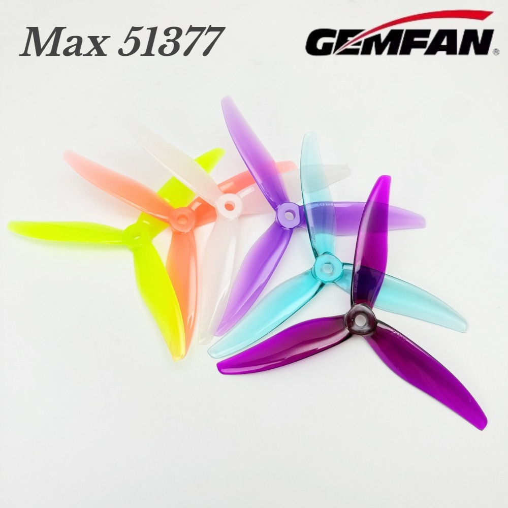 2Pairs Gemfan Hurricane 51377  - Fpv Drone Propeller 评论和价格