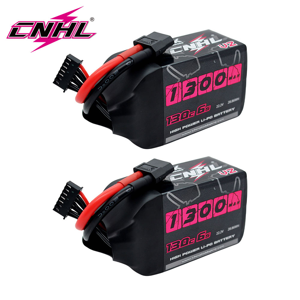 2PCS CNHL 6S 22.2V Lipo Batter - Fpv Drone Bag 评论和价格