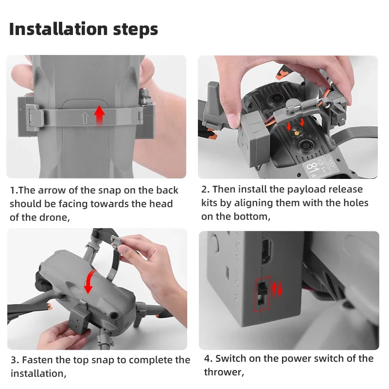 BRDRC Airdrop System for DJI A - Dji Drone Air 3 评论和价格