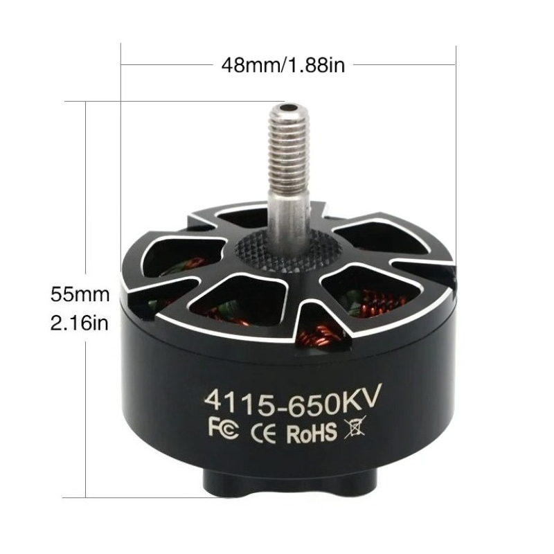 COSMICRC 4115 4115 400KV / 650 - Fpv Drone Propeller 评论和价格